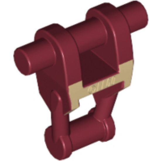 Torso Mechanical, Battle Droid with Tan Insignia Pattern