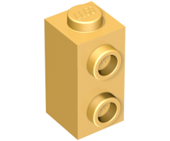 Brick, Modified 1 x 1 x 1 2/3 with Studs on 1 Side