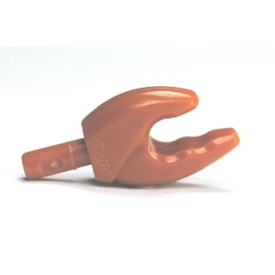 Hand Crab Pincer, Straight (fits Minifigure Arm)