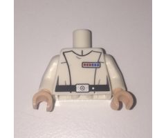 Torso SW Imperial Officer 7 Pattern (Admiral Yularen) / White Arms / Light Nougat Hands