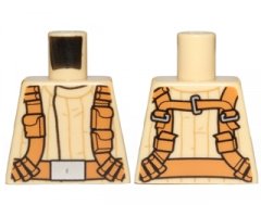 Torso SW Mandarin Collar, Dark Orange Utility Belts Pattern (SW Resistance Trooper)