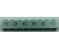 Brick 1 x 8 with 6 Portholes Pattern (Sticker) - Set 4981