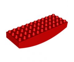 Duplo, Brick 4 x 12 x 2 with Curved Bottom