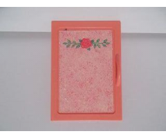 Scala Cupboard Door 8 x 6 with Rose and Leaves Pattern (Sticker) - Set 3242