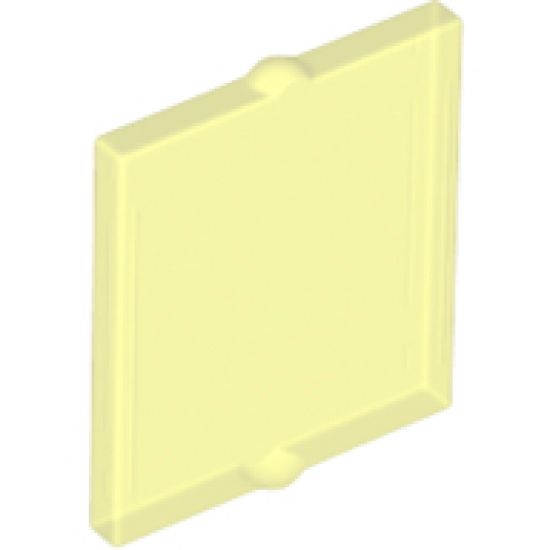 Glass for Window 1 x 2 x 2 Flat Front