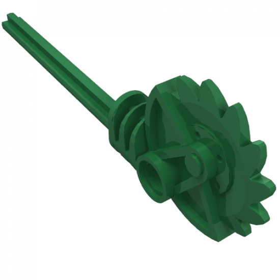 Bionicle Weapon Long Axle Circular Saw Staff with Pin Hole