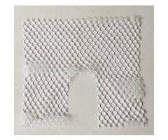 String & Net Lattice 15 x 15 Soccer Goal with Cutout