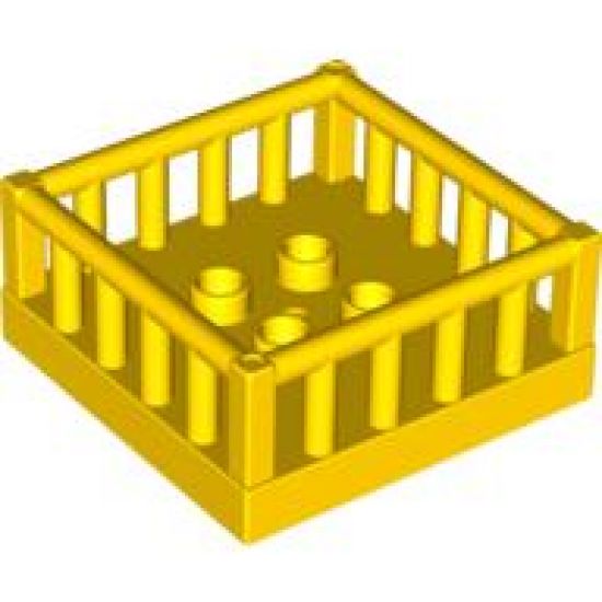 Duplo, Furniture Playpen 4 x 4 with 4 Studs Inside