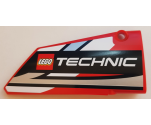 Technic, Panel Fairing #18 Large Smooth, Side B with LEGO TECHNIC Logo Pattern (Sticker) - Set 42000