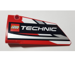 Technic, Panel Fairing #17 Large Smooth, Side A with LEGO TECHNIC Logo Pattern (Sticker) - Set 42000