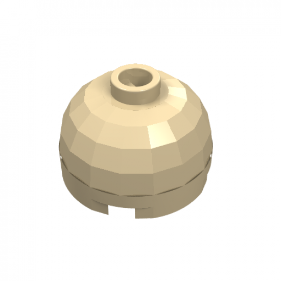 Brick, Round 2 x 2 Dome Top - Blocked Open Stud without Bottom Axle Holder