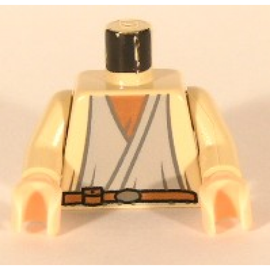 Torso SW Moisture Farmer (Owen Lars) Pattern / Tan Arms / Light Nougat Hands