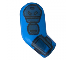 Arm, Right with Dark Blue Pads Pattern