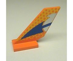 Tail Shuttle with Blue Arrow, Dot Fade Pattern