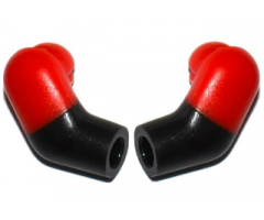 Arm, (Matching Left and Right) Pair with Red Short Sleeves Pattern