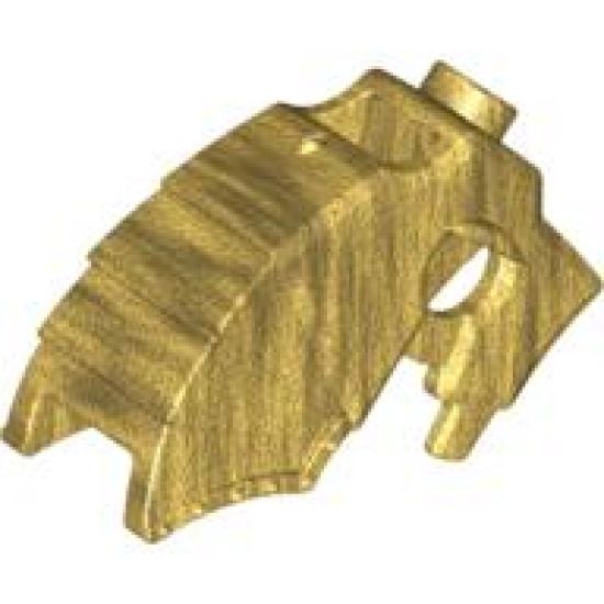 Animal, Accessory Horse Battle Helmet, Stud on Top and 3 Neck Plates (Unicorn)