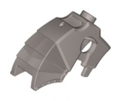 Animal, Accessory Horse Battle Helmet, Stud on Top and 3 Neck Plates (Unicorn)