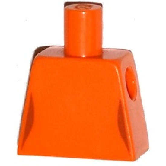 Torso Simpsons Female with Dark Orange Waist Pattern