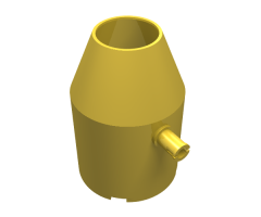 Vehicle Tipper Drum 4 x 4 x 5 Cement Mixer with Two Pins