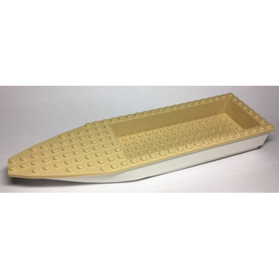 Boat Hull Unitary 28 x 8 Base with Tan Boat Hull Unitary 28 x 8 Top (92710 / 92711)