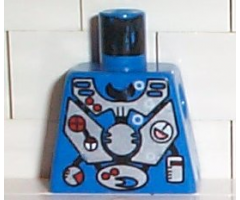 Torso Aquazone Hydronaut Silver Diving Pattern 1