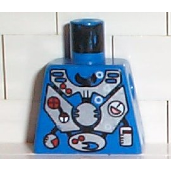 Torso Aquazone Hydronaut Silver Diving Pattern 1