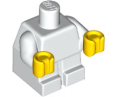 Body Baby / Toddler with Fixed Arms and Yellow Hands Pattern