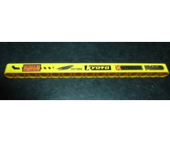 Technic, Liftarm 1 x 15 Thick with Racing Logos X Stream Right Pattern (Stickers) - Set 8146