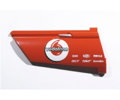 Technic, Panel Fairing #21 Large Long, Small Hole, Side B with 'vodafone', 'OMR', 'MAGNETI MARELLI', 'MAHLE', 'acer', 'SKF' and 'brembo' Pattern (Sticker) - Set 8674