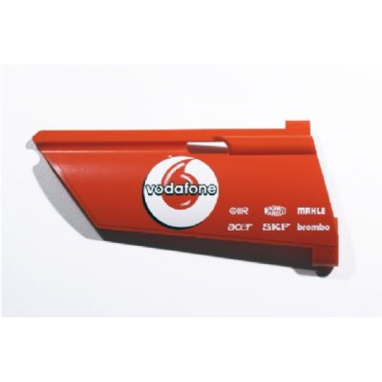 Technic, Panel Fairing #21 Large Long, Small Hole, Side B with 'vodafone', 'OMR', 'MAGNETI MARELLI', 'MAHLE', 'acer', 'SKF' and 'brembo' Pattern (Sticker) - Set 8674