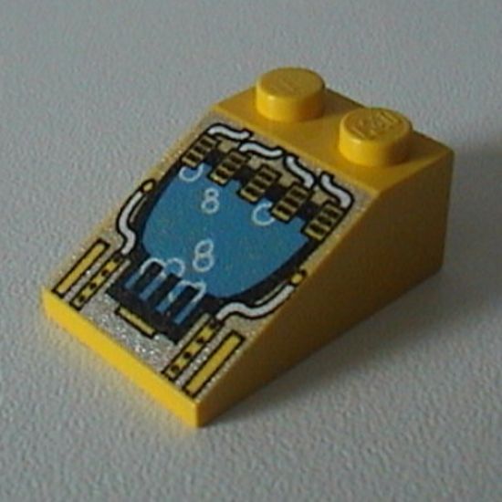 Slope 33 3 x 2 with Divers Bubbles Pattern