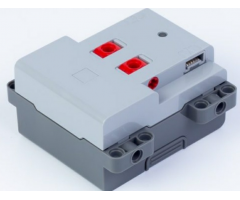 Electric, Battery Box 9V Powered Up Bluetooth HUB with 2 Switches and Dark Bluish Gray Bottom