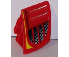 Technic, Panel RC Car Mudguard Small, Left with Vents Pattern (Sticker) - Set 8378
