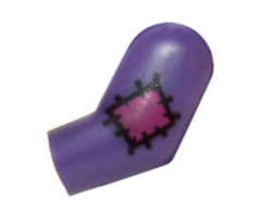 Arm, Left with Dark Pink Patch Pattern