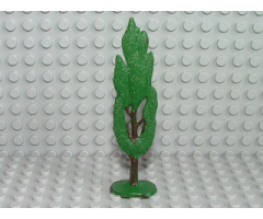 Plant, Tree Flat Cypress painted with solid base