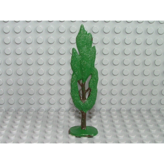 Plant, Tree Flat Cypress painted with solid base
