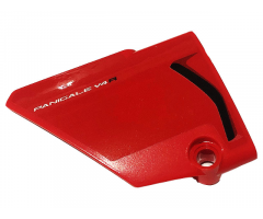 Technic, Panel Fairing #13 Large Short Smooth, Side A with 'PANIGALE V4R' and Black Air Intake Pattern (Sticker) - Set 42107
