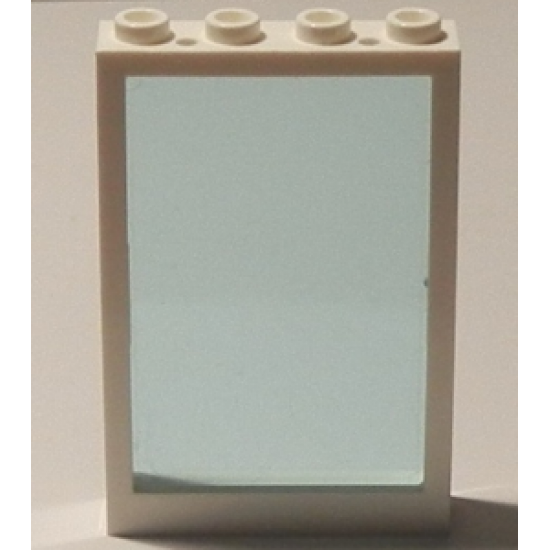 Window 1 x 4 x 5 with Trans-Light Blue Glass