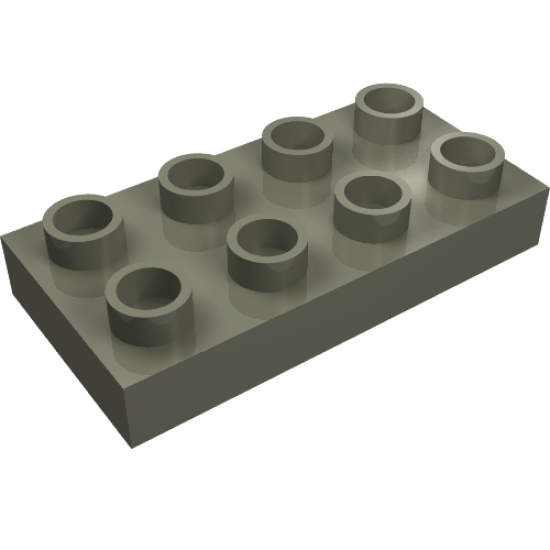 Duplo, Plate 2 x 4 x 1/2 (Thick)