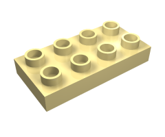 Duplo, Plate 2 x 4 x 1/2 (Thick)