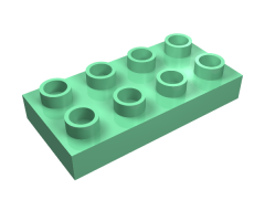 Duplo, Plate 2 x 4 x 1/2 (Thick)