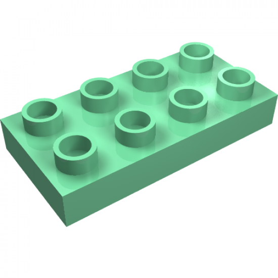 Duplo, Plate 2 x 4 x 1/2 (Thick)
