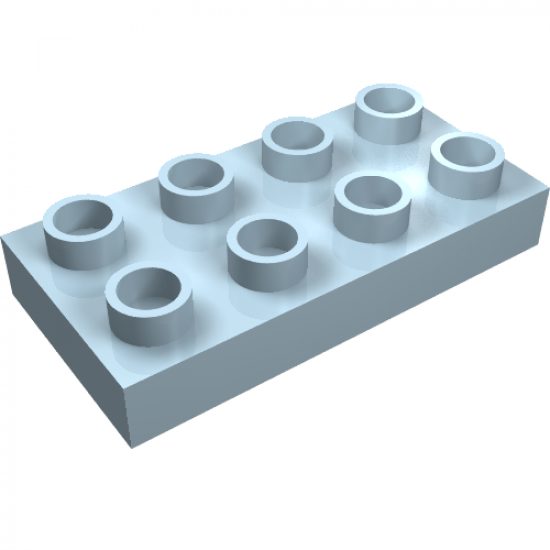Duplo, Plate 2 x 4 x 1/2 (Thick)