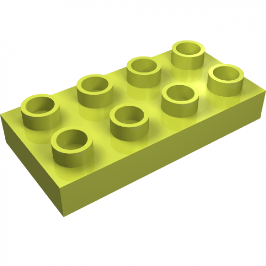 Duplo, Plate 2 x 4 x 1/2 (Thick)