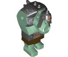 Body Giant, Fantasy Era Troll with Black Armor Pattern