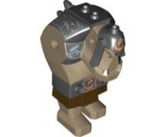 Body Giant, Fantasy Era Troll with Black Armor Pattern