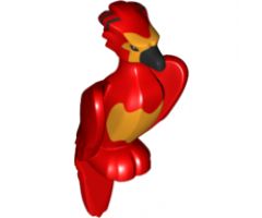 Animal, Air Phoenix, Harry Potter with Black Beak, Bright Light Orange Face and Chest Pattern