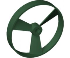 Bionicle Rhotuka Spinner, Solid Color - Without Code on Side
