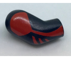 Arm, Right with Red Shoulder and Stripes Pattern
