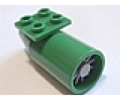 Aircraft Engine Smooth Large, 2 x 2 Thin Top Plate with Light Bluish Gray Center (4868b / 4869)